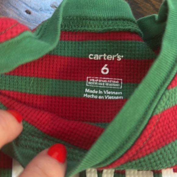 Unisex kids, Christmas pajamas, size 6 Bundle - Picture 2 of 3